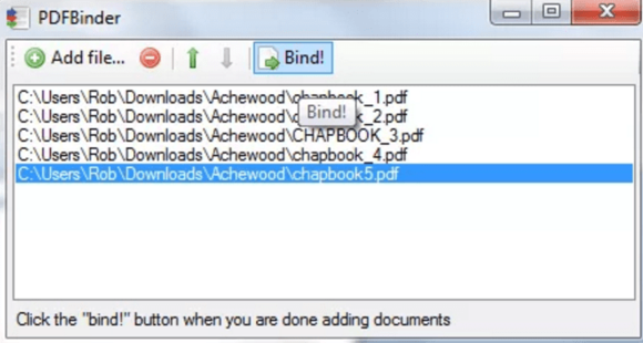 Pdf File Binder
